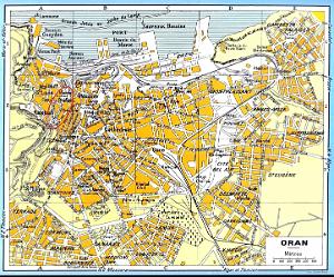 ORAN MARINE - QUARTIER ANCIENNE PREFECTURE - PLACE KLEBER - PLACE DES QUINCONCES